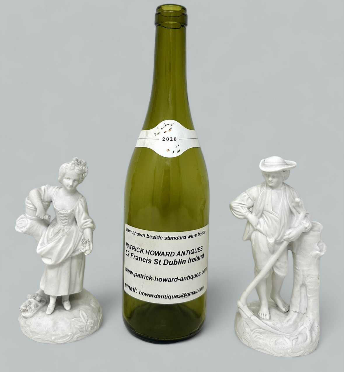 235. Antique Grand Tour French Sevres Parian Sculpture Male Female Figures Group 19C - Image 11