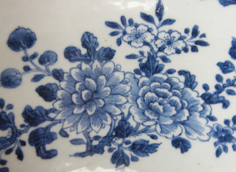 440. Rare Chinese Porcelain Chien Lung Basin 18th Ct - Image 4