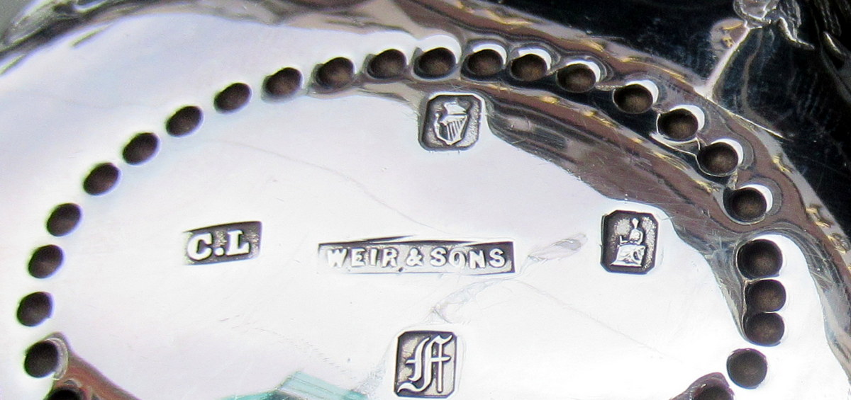 603. Rare Irish Silver Gravy Boat by Charles Lamb Dublin 1901. 6.5ozs - Image 9