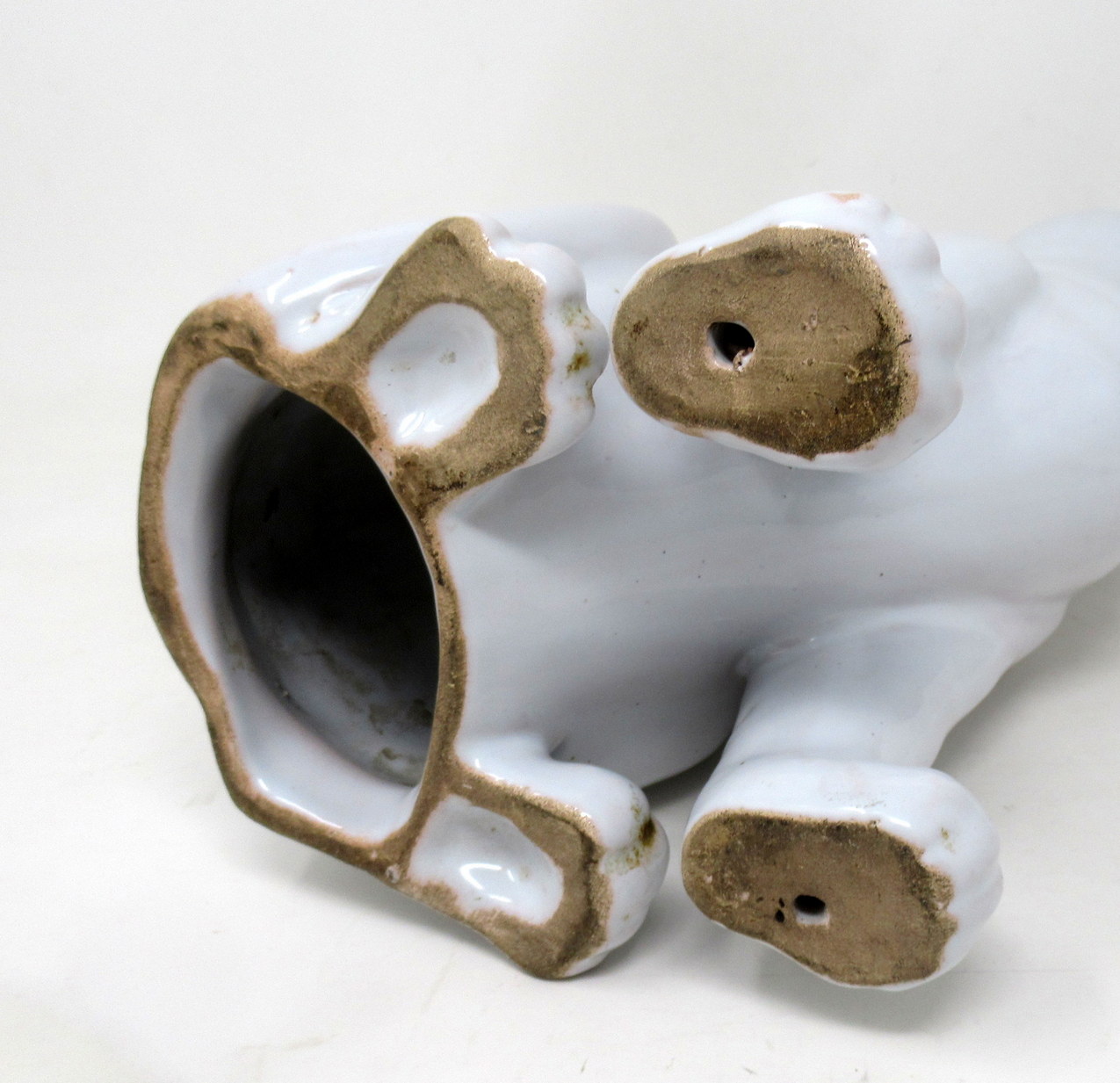 283. Pair Faience Pottery Cats by Emile Galle Provenance Lord Iveagh Guinness Family - Image 8