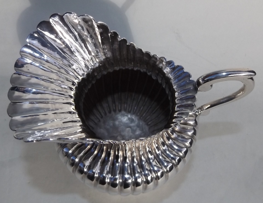 289. Stunning Heavy Gauge Sterling Silver Sugar Bowl Matching Creamer 20thCt - Image 5