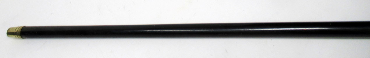 151. Superb Ebony Walking Stick Jonathan Howell Silver Mount Boar Tusk Hallmark 1899 - Image 8