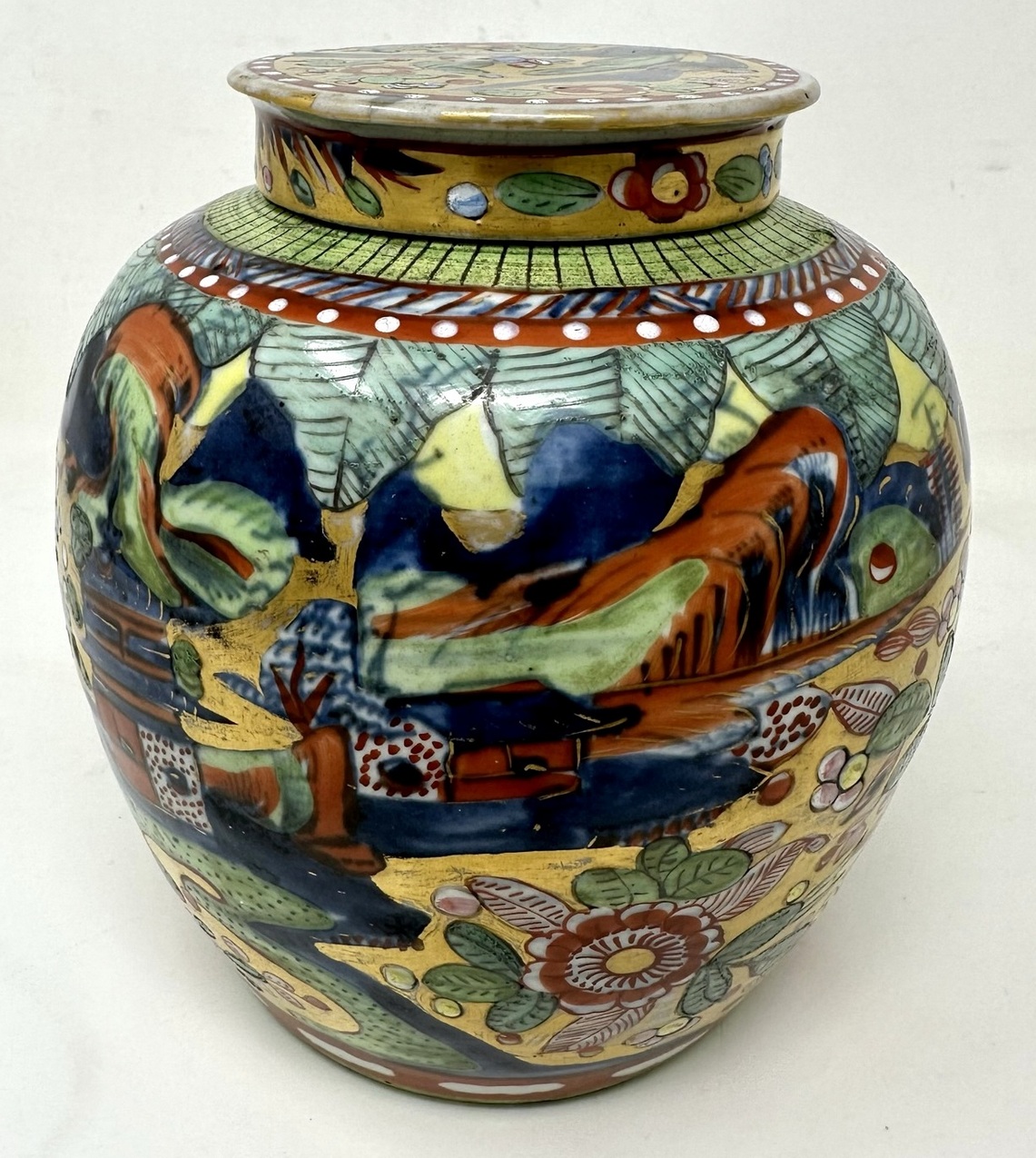 199. Antique Asian Chinese Porcelain Export Ginger Jar Vase Important Royal Povenance - Image 5
