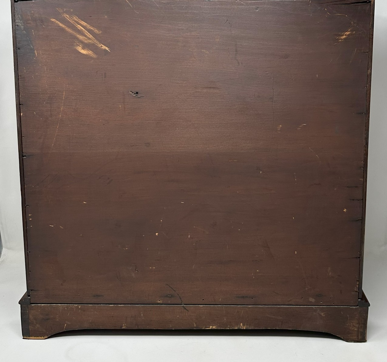 070. Antique English Regency Miniature Apprentice Chest Drawers Flame Mahogany 19Ct - Image 6