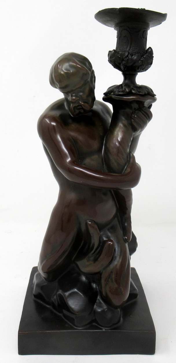 993. Fine Staffordshire Figure of a Triton John Flaxman by Wood Caldwell 1810 - Image 2