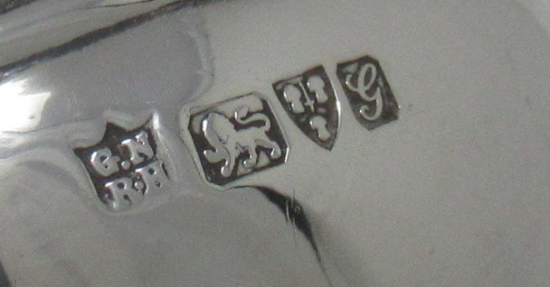 896. Fine Sterling Silver Tea Set George Nathan Ridley Hayes Chester 1907 - Image 7