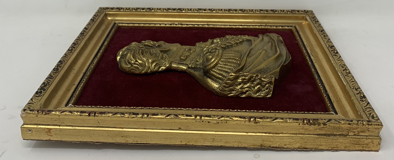 613. Arthur Wellesley 1st Duke of Wellington Antique Bronze Portrait Dublin Irishman - Image 8