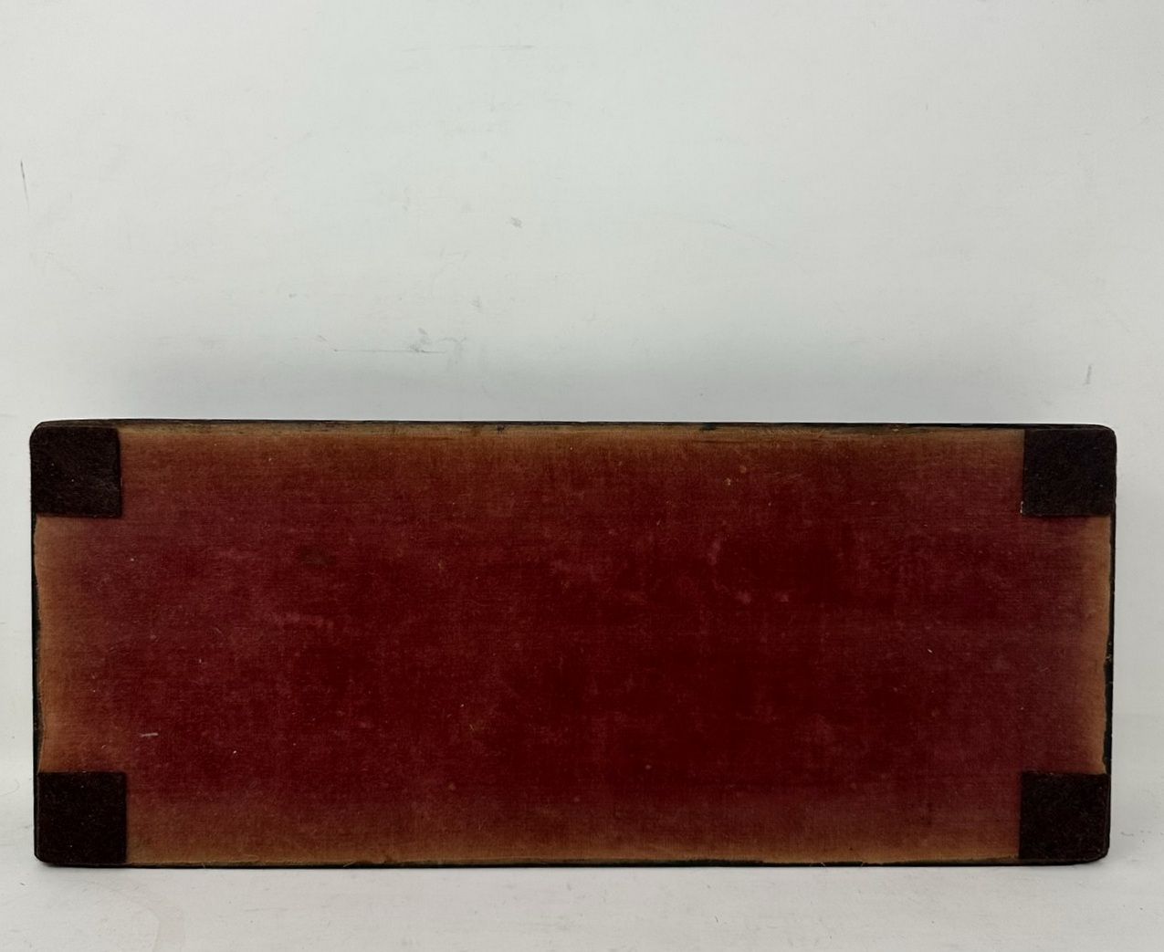 692. Antique Victorian Brass Inlaid Coromandel Library Book Trough Bookcase Holder - Image 7