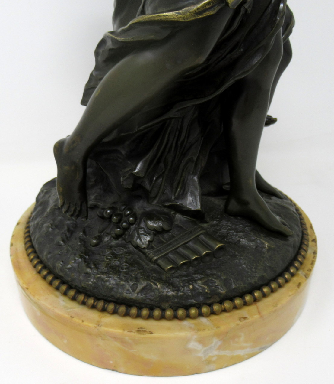 207. Superb French Figural Bronze “Triumph of Bacchus” Signed Edmond Louis Auguste Leveque 19thCt - Image 10