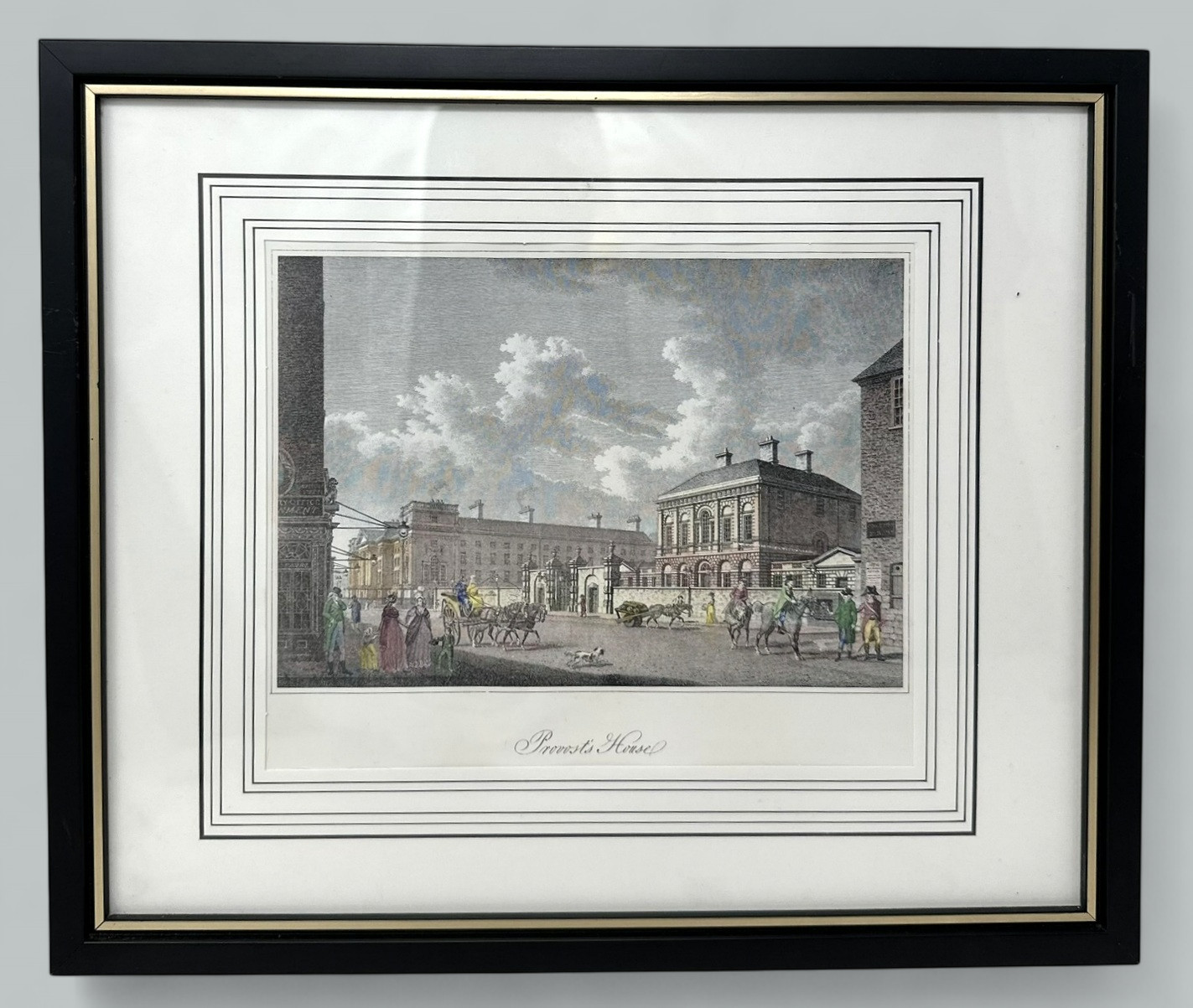 942. William Henry Bartlett Antique Set Colour Prints Ireland Dublin Views Irish - Image 4