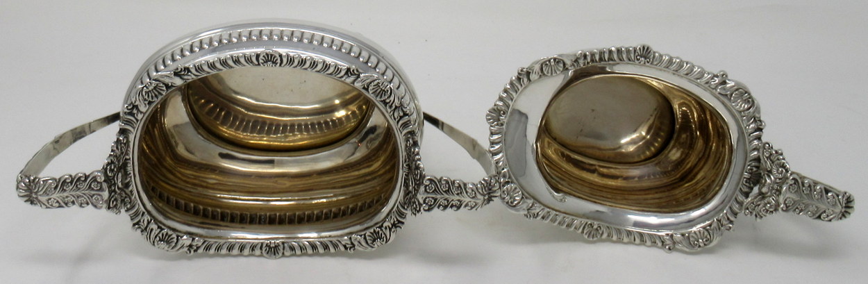 896. Fine Sterling Silver Tea Set George Nathan Ridley Hayes Chester 1907 - Image 8