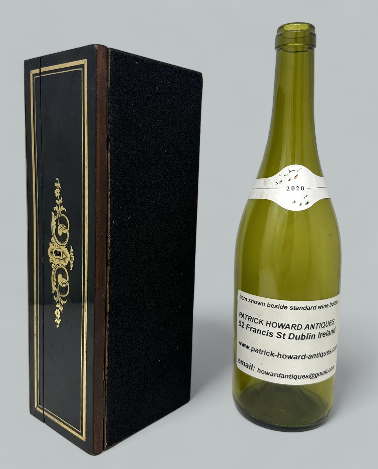 741. Antique Brass Inlaid Marquetry Boulle English Jewelry or Ladys Glove Box Casket - Image 9