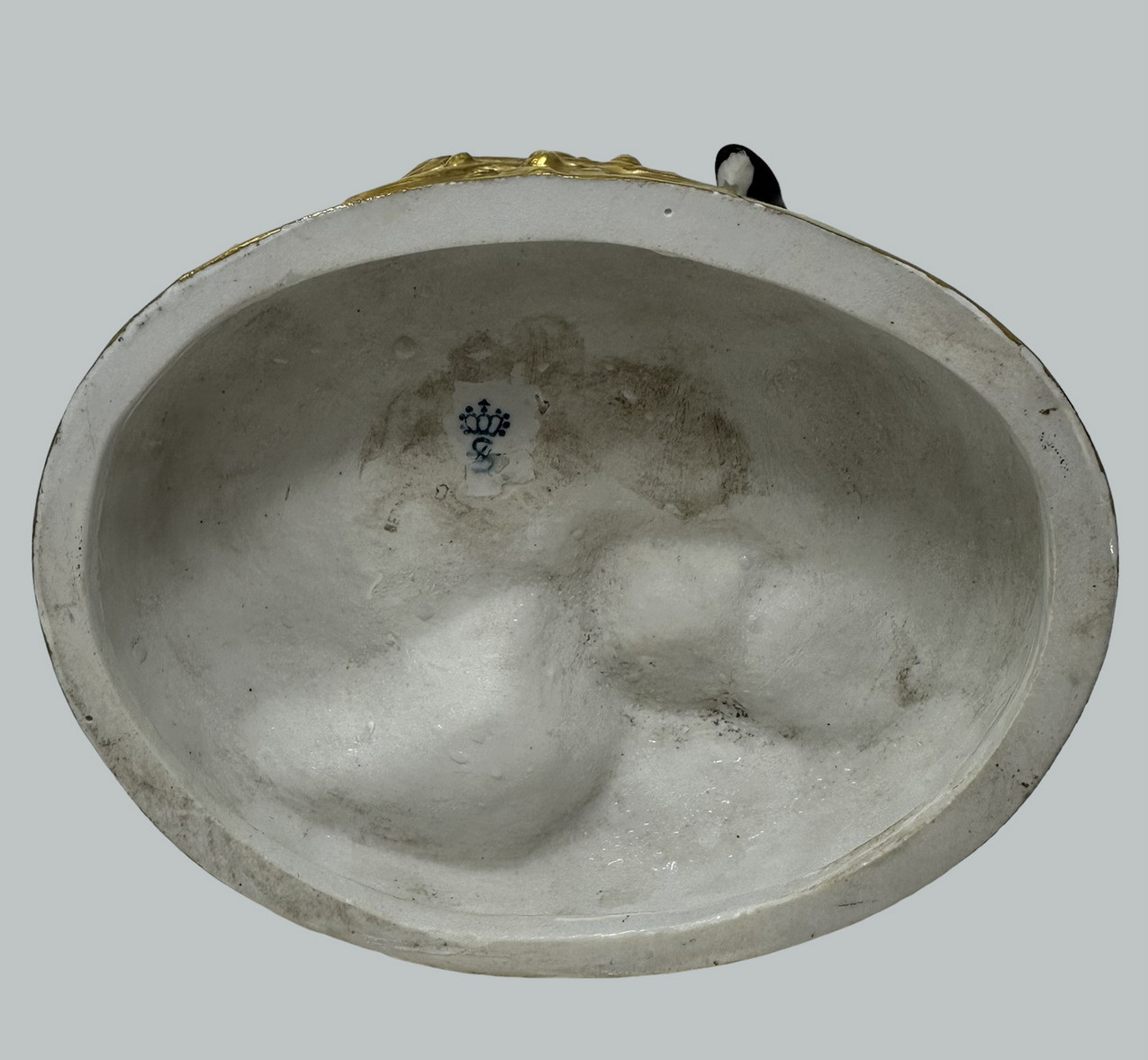 717. Antique Sitzendorf German Porcelain China Dancing Male Female Figure Group 19Ct - Image 8