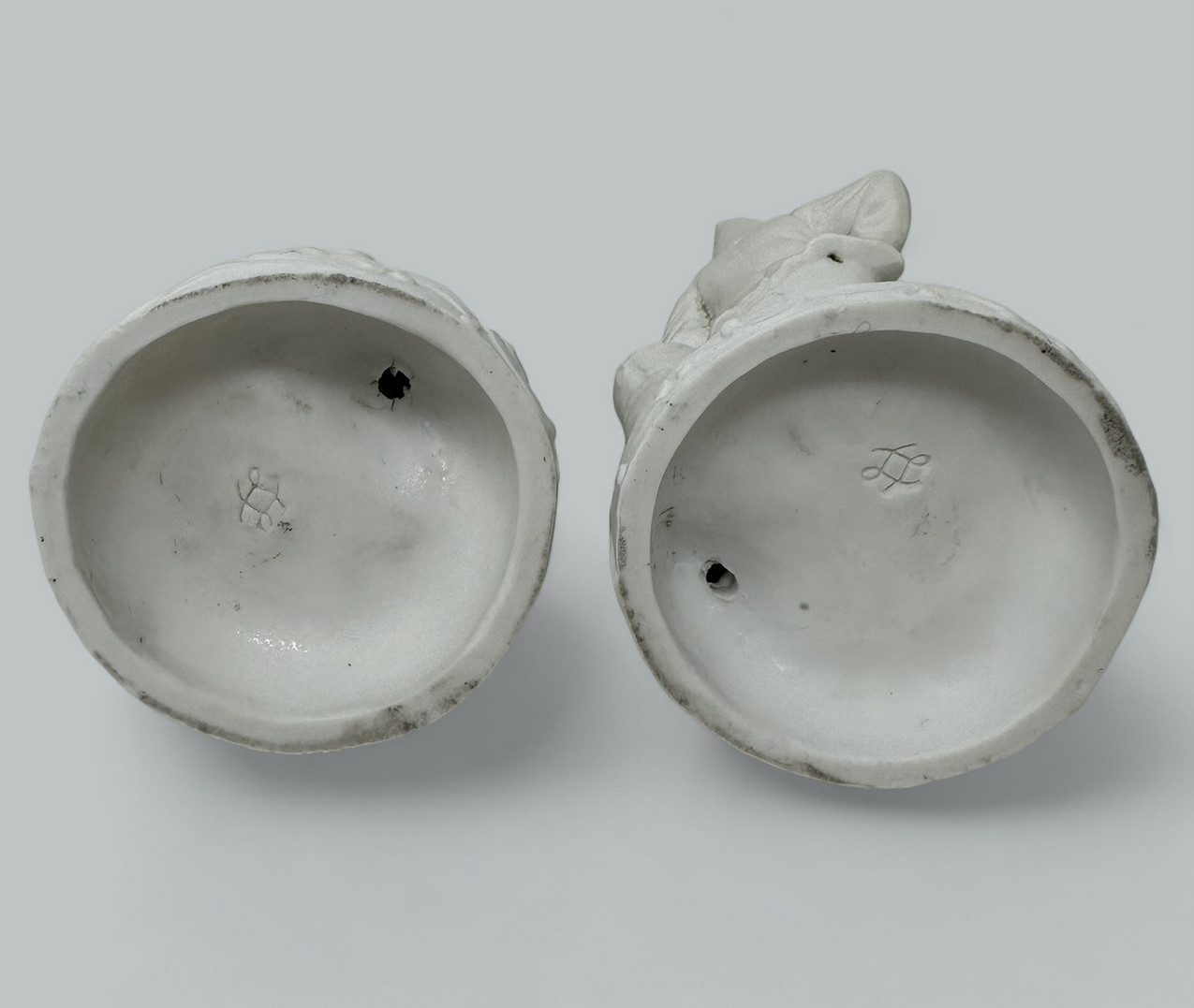 235. Antique Grand Tour French Sevres Parian Sculpture Male Female Figures Group 19C - Image 6