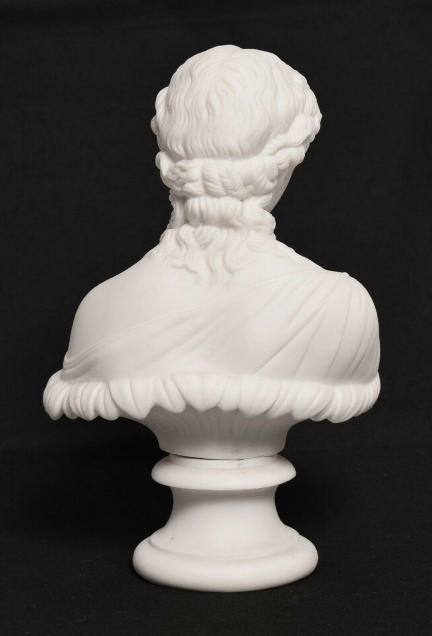 636. Parian Bust of Clytie Lover of Apollo possibly Copeland 19thCt - Image 3