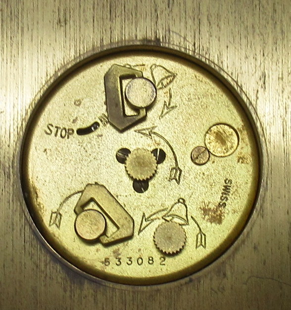 180. Vintage Cartier Paris Antimagnetic Silver Plated Travel Alarm Clock Circa 1930 - Image 6