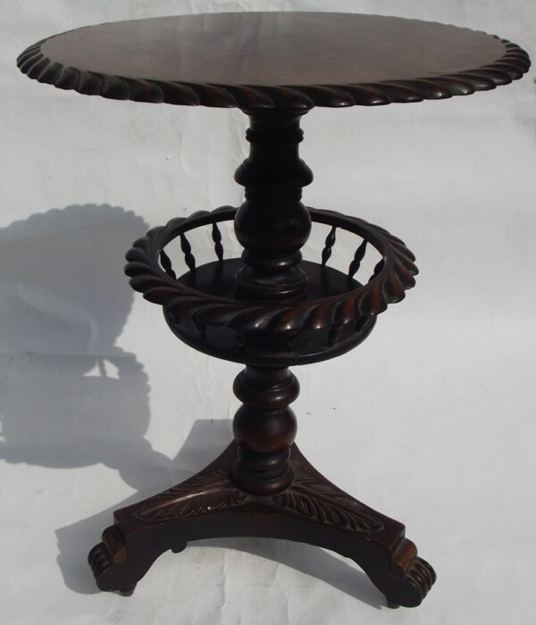 541. Fine Mahogany Lamp Table William IV Period