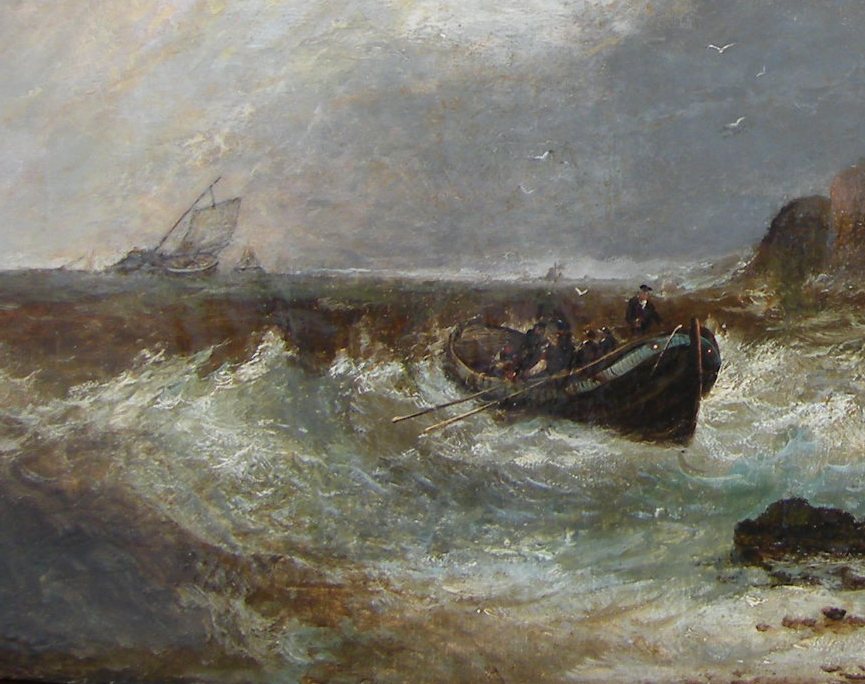 342. School of William Callow Oil on Canvas 19th Ct - Image 2