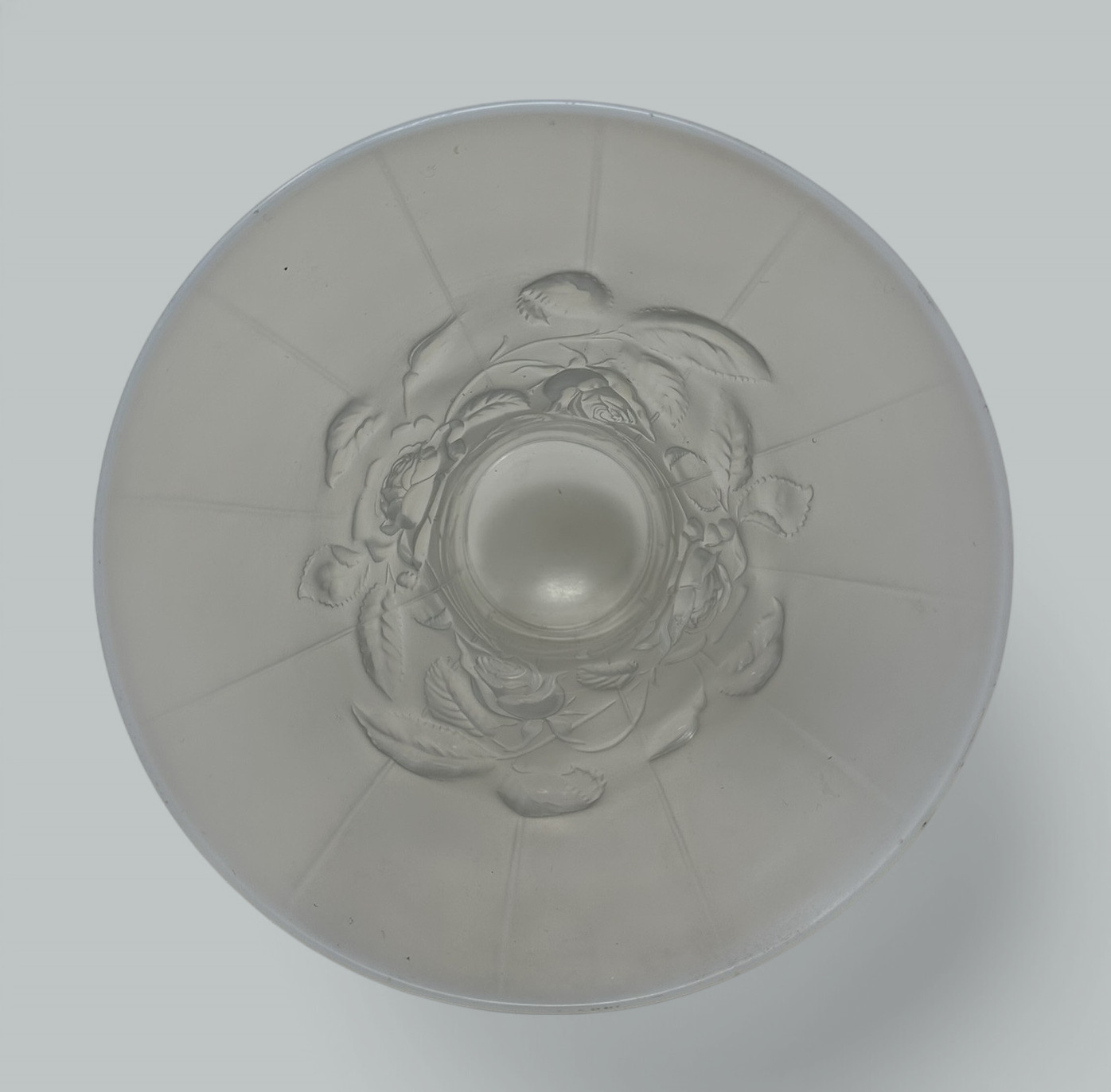 287. Antique Rene Lalique Style Barolac Art Deco Opalescent Bowl Centerpiece 1930s - Image 7