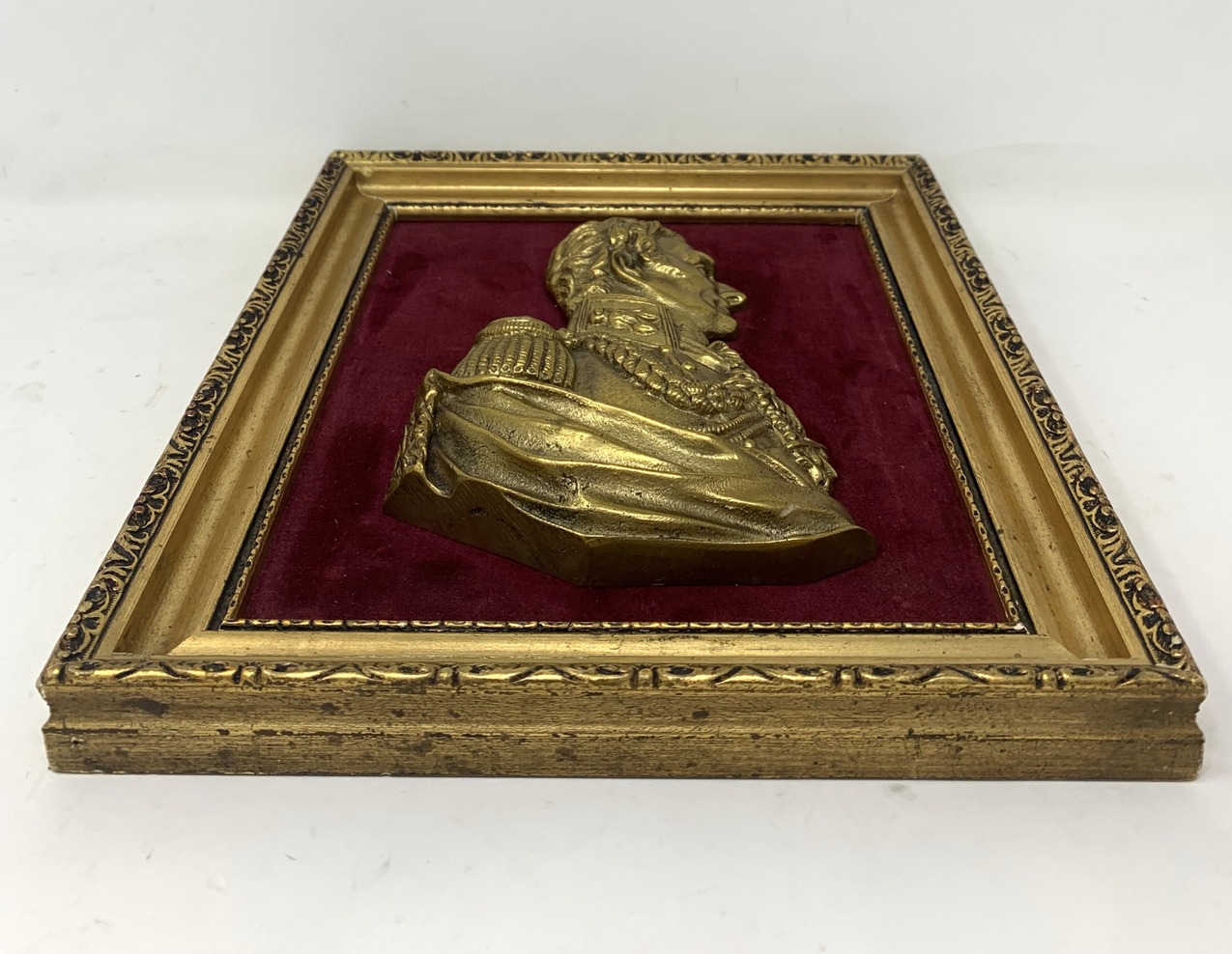 613. Arthur Wellesley 1st Duke of Wellington Antique Bronze Portrait Dublin Irishman - Image 7