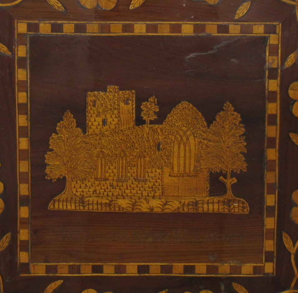 408. Rare Irish Killarneyware Jewellery Casket Mid 19th Century - Image 7