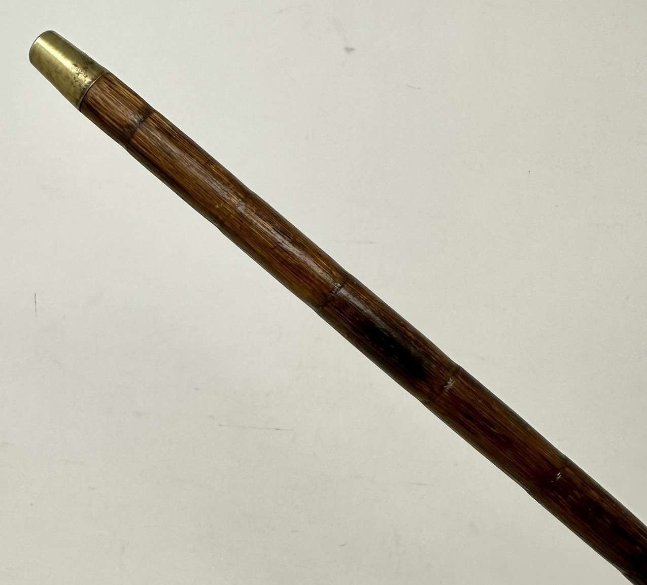 409. Antique Vintage Partridge Wood Wooden Ladys Walking Stick Sterling Silver 1891 - Image 9