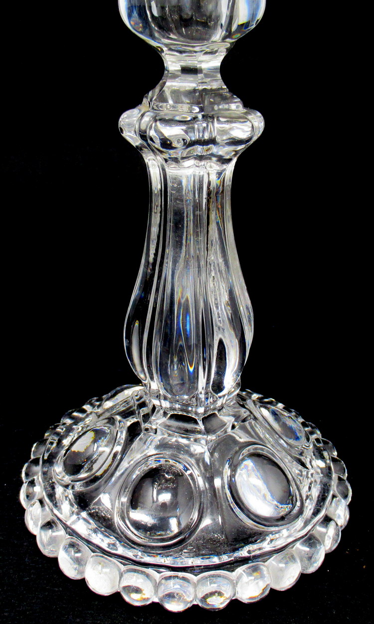 532. Fine Baccarat Crystal Twin Light Candelabra mid 19thCt - Image 3