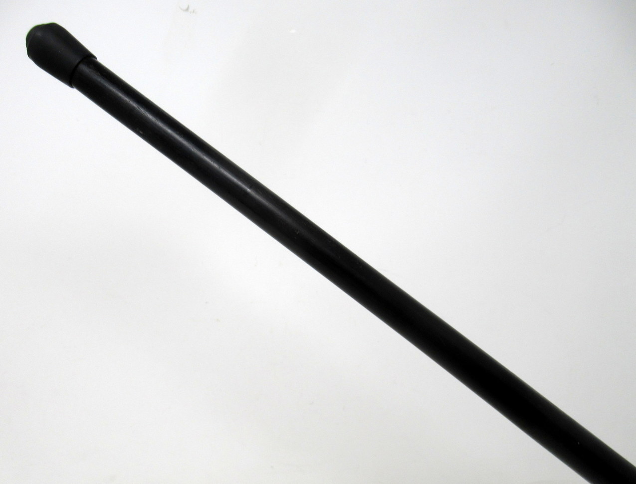 540. Antique Vintage Japanese Chinese Shibayama Ebony Wooden Walking Cane Stick - Image 11