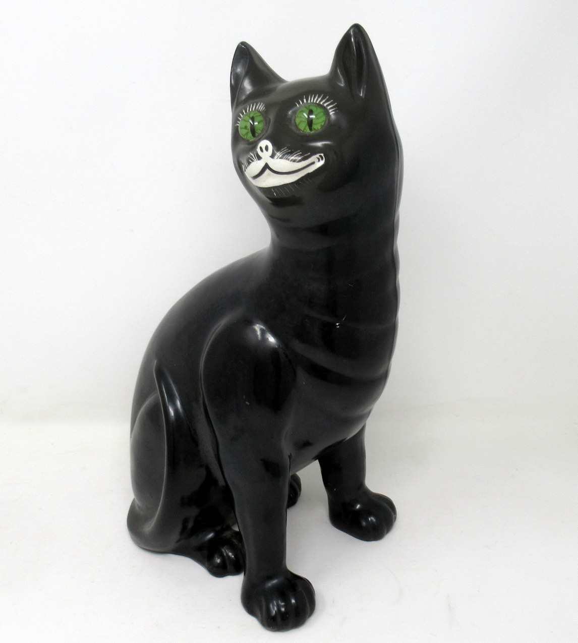 283. Pair Faience Pottery Cats by Emile Galle Provenance Lord Iveagh Guinness Family - Image 6