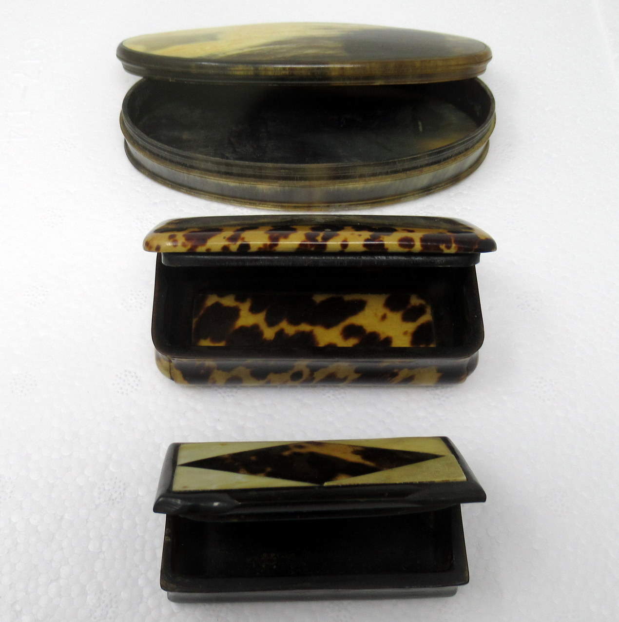 726. Antique Victorian Silver Card Case Trinket and Snuff Box Regency Grand Tour 19ct - Image 3