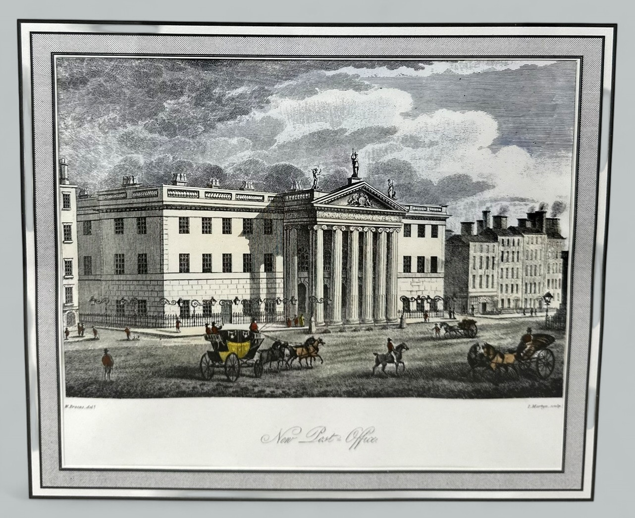 942. William Henry Bartlett Antique Set Colour Prints Ireland Dublin Views Irish - Image 11