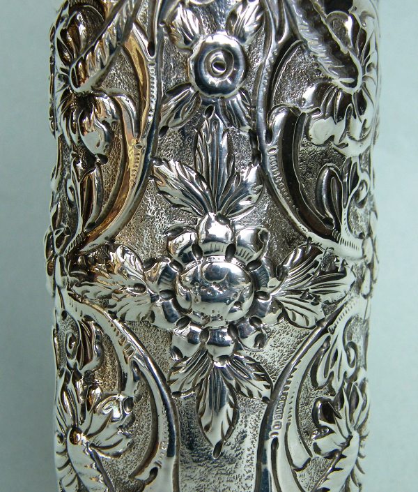 218. Rare Irish Silver Muffineer Charles Lamb Dublin 1901. 8.9ozs - Image 3