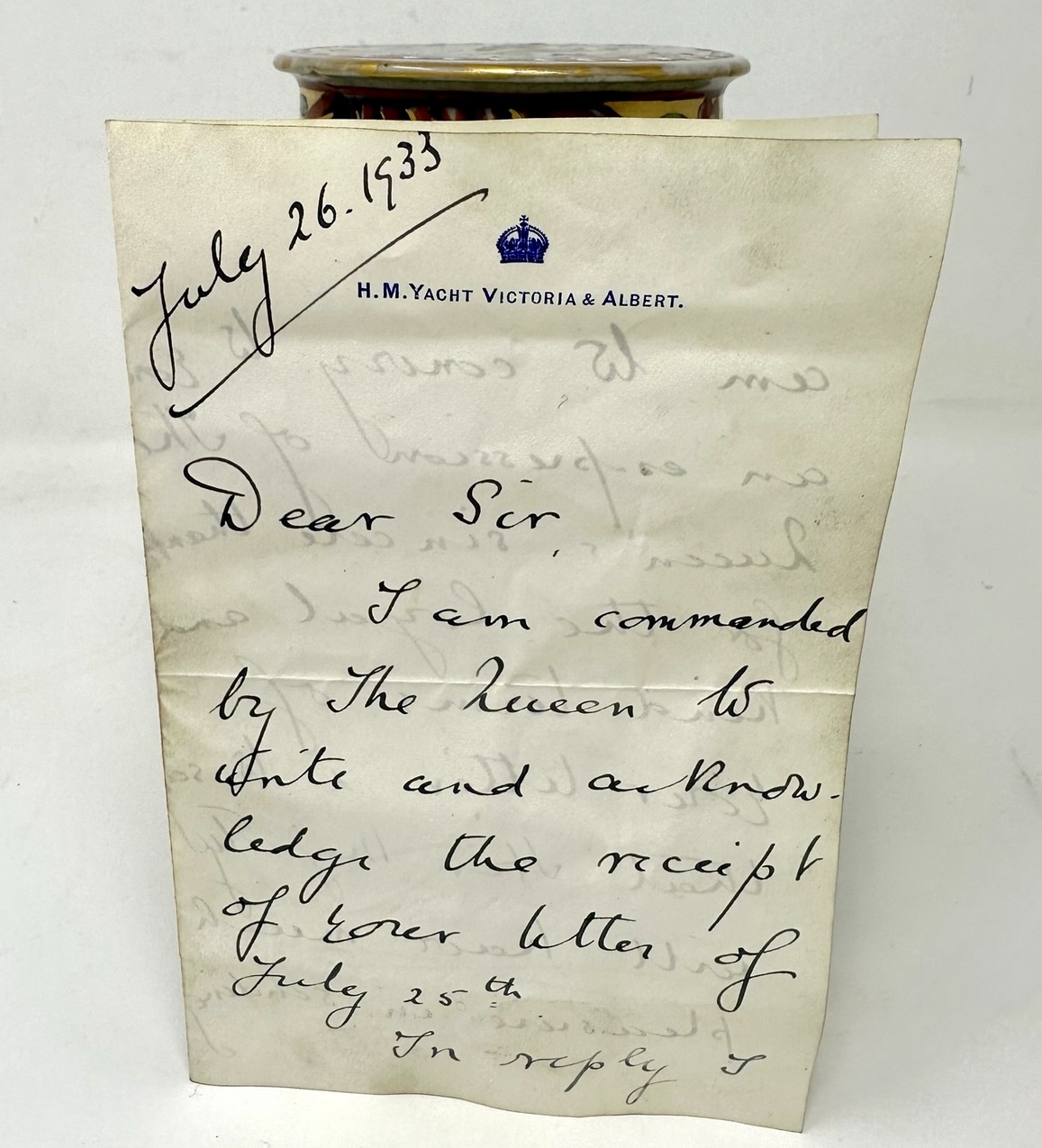 199. Antique Asian Chinese Porcelain Export Ginger Jar Vase Important Royal Povenance - Image 13