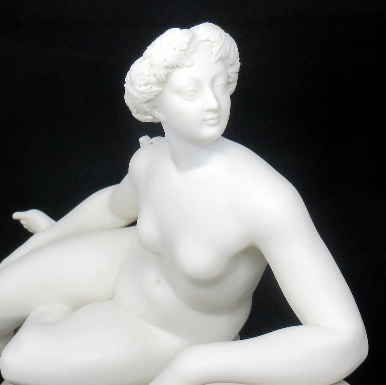 586. Minton Parian Figure Adriadne on Panther after Johann Heinrich von Dannecker 1758-1841 - Image 4