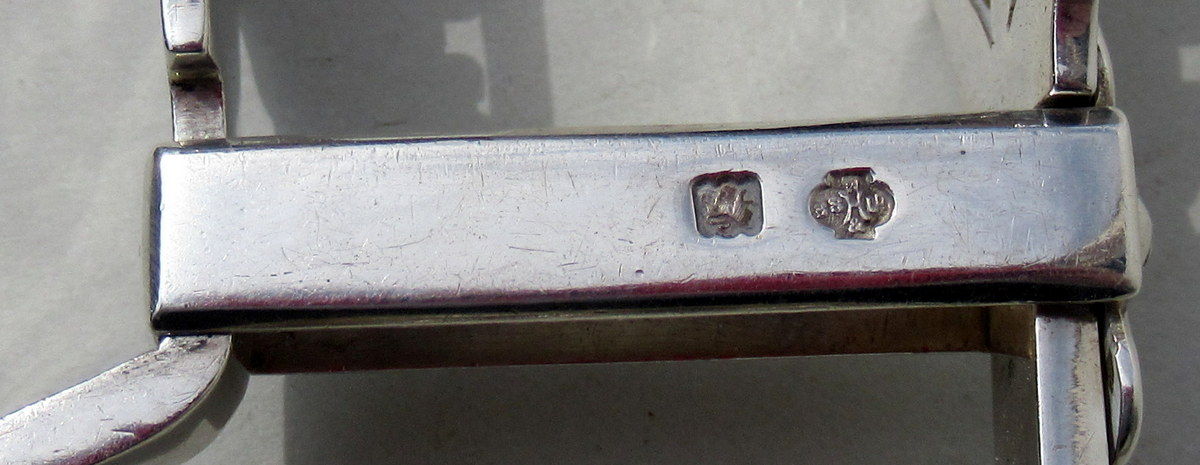 243. Superb Heavy Gauge Silver Asparagus Tongs William Hutton Sons London 1897 - Image 6