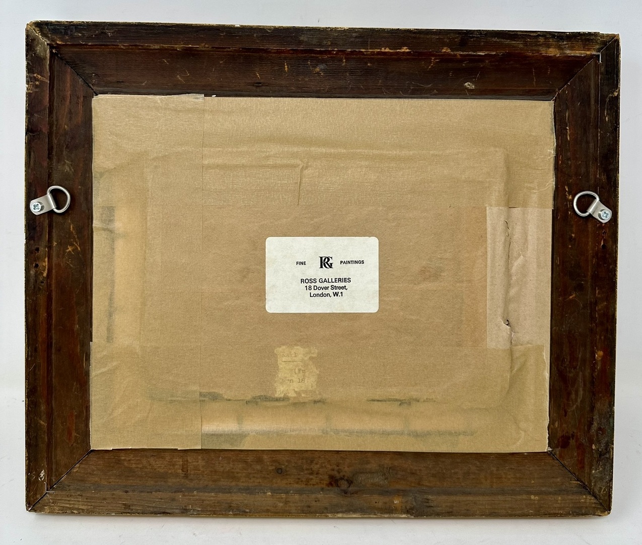 529. Antique Oil Painting Rural Landscape Lake Scene English or Scottish Gilt Frame - Image 7