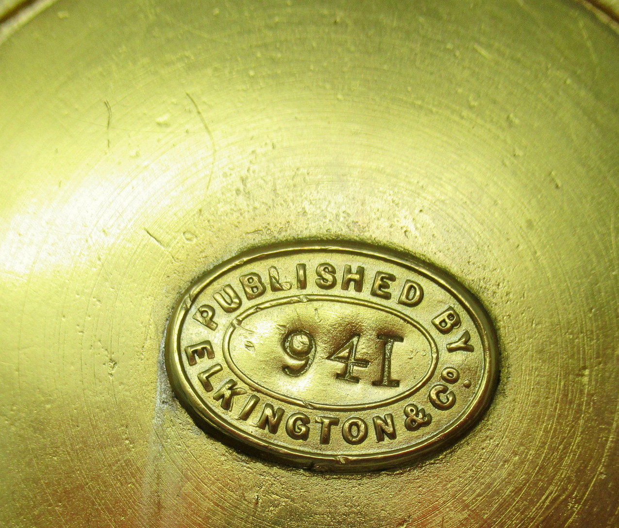 111. Antique Grand Tour Ormolu Desk Inkwell Centerpiece Elkington Silversmiths 19C - Image 6