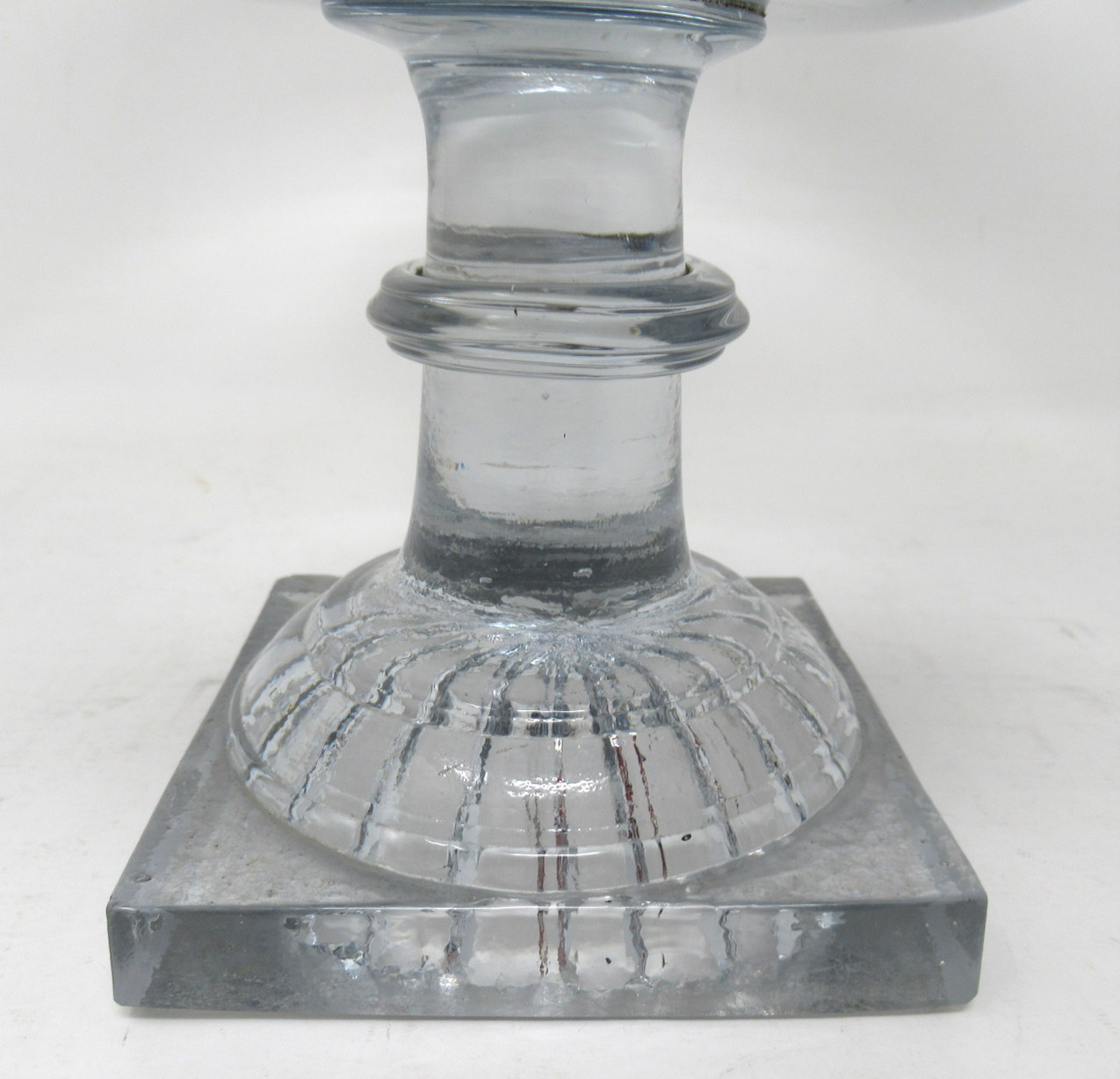 Antique Irish Tipperary Waterford Glass Cut Crystal Georgian Centerpiece Bowl 18Ct - Image 9