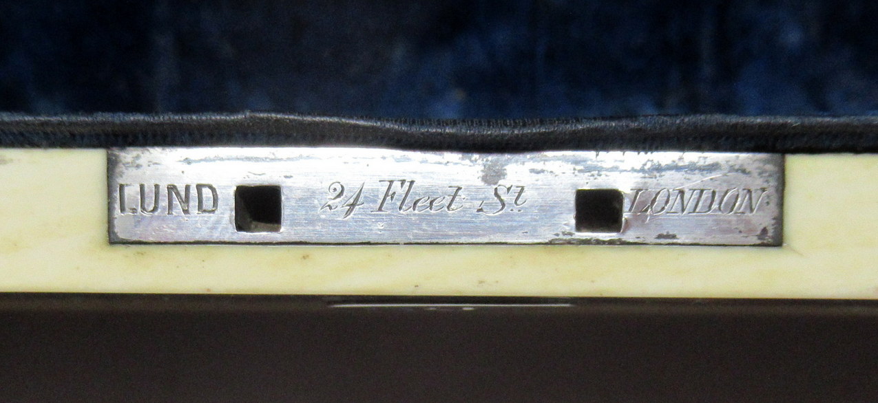 165. Figured Tortoiseshell Ivory Ladies Jewellery Casket by Thomas Lund 19thCt - Image 9