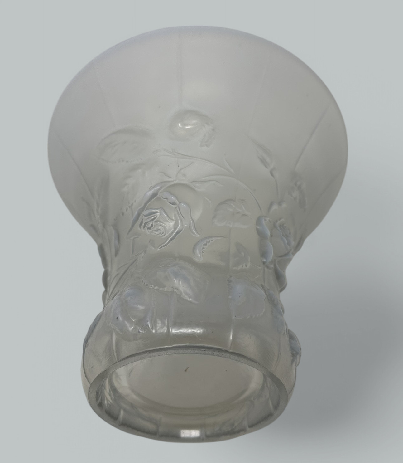 287. Antique Rene Lalique Style Barolac Art Deco Opalescent Bowl Centerpiece 1930s - Image 8