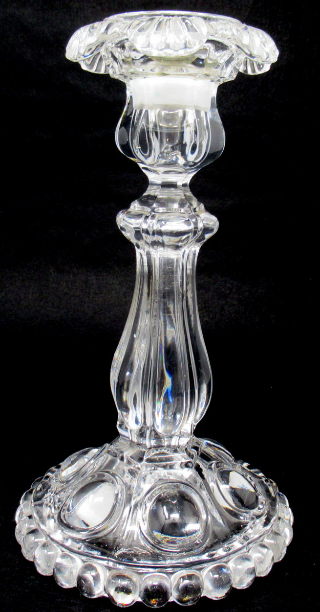 532. Fine Baccarat Crystal Twin Light Candelabra mid 19thCt - Image 8