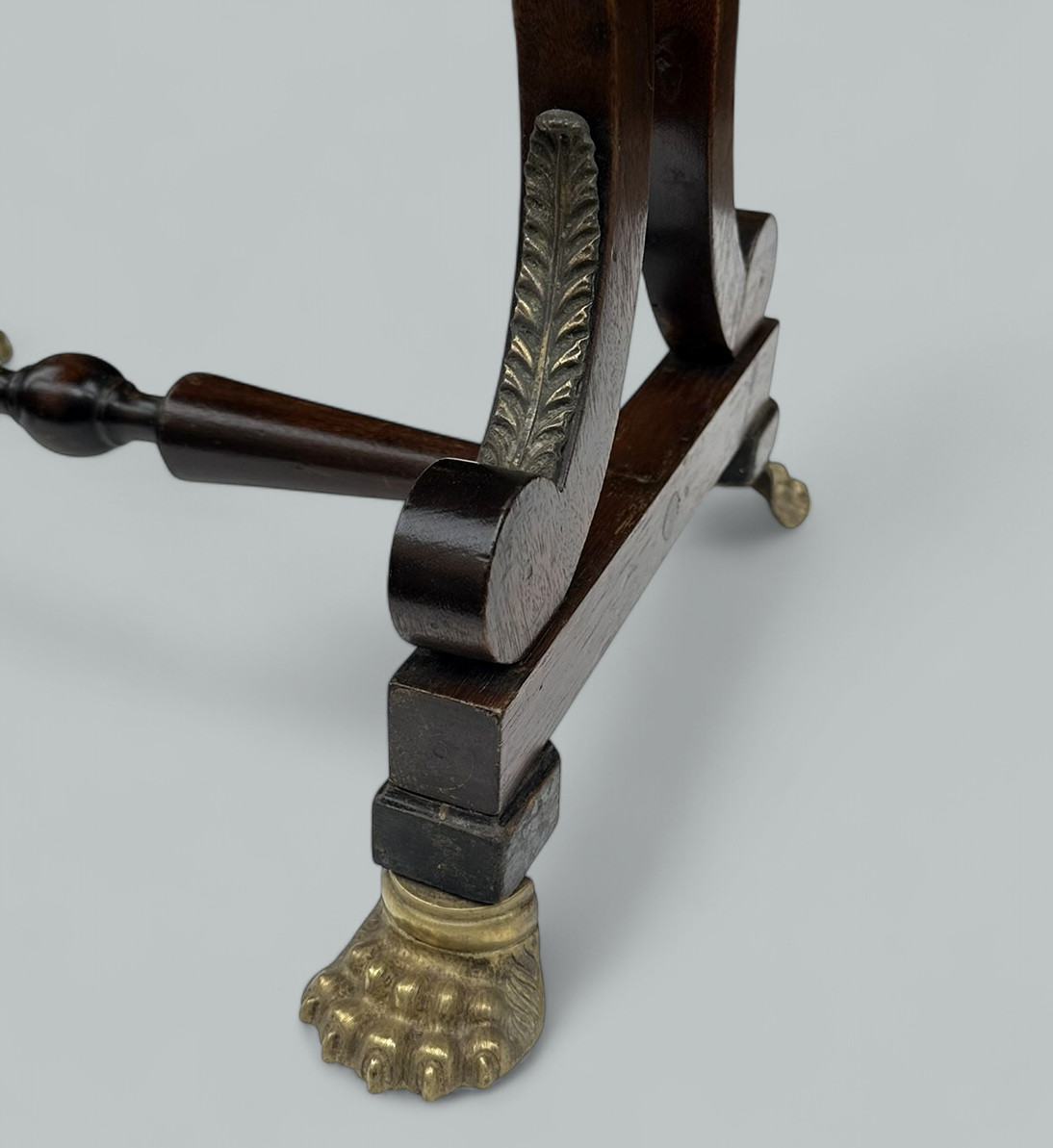 094. Antique English Regency Rosewood Occasional Side or Work Table Circa 1815 - Image 5