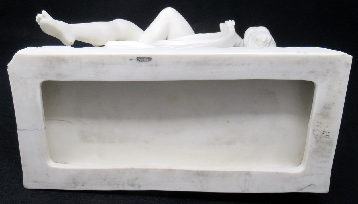 586. Minton Parian Figure Adriadne on Panther after Johann Heinrich von Dannecker 1758-1841 - Image 6