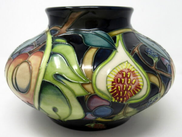 260. Moorcroft Queens Choice Large Flower Vase Hand Decorated by Emma Bossons FRSA