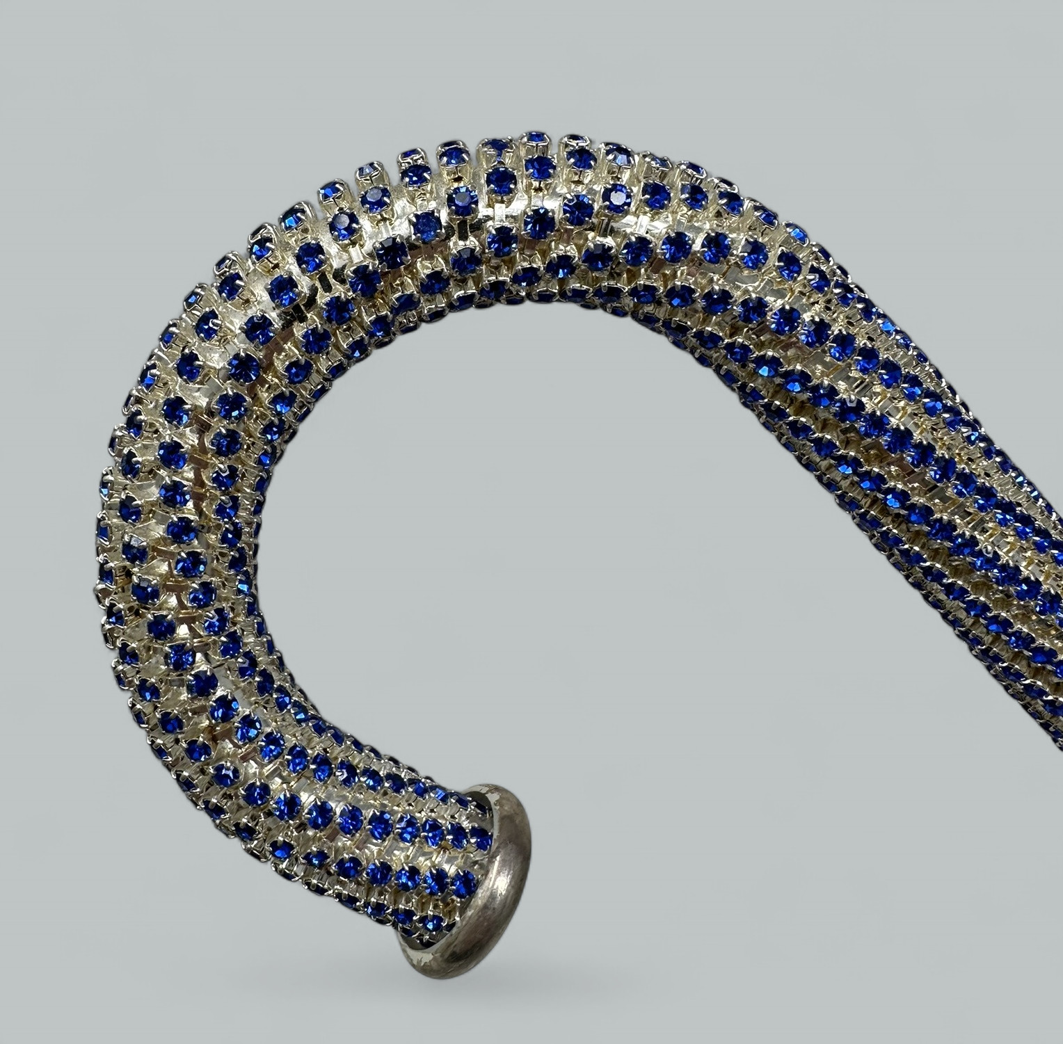 289. Antique Vintage Lady's Gentlemans Ebonised Wooden Walking Stick Dress Cane 1980s - Image 8