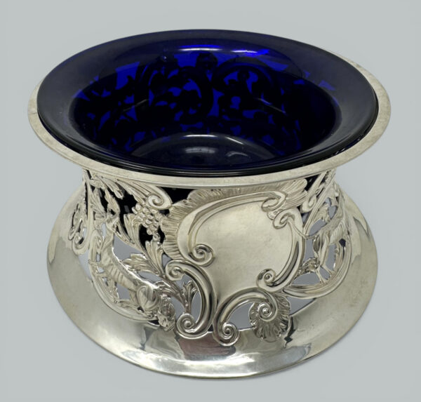 392. Antique Irish Style Sterling Silver Dish Ring Centerpiece Ireland 1923 12.10ozs