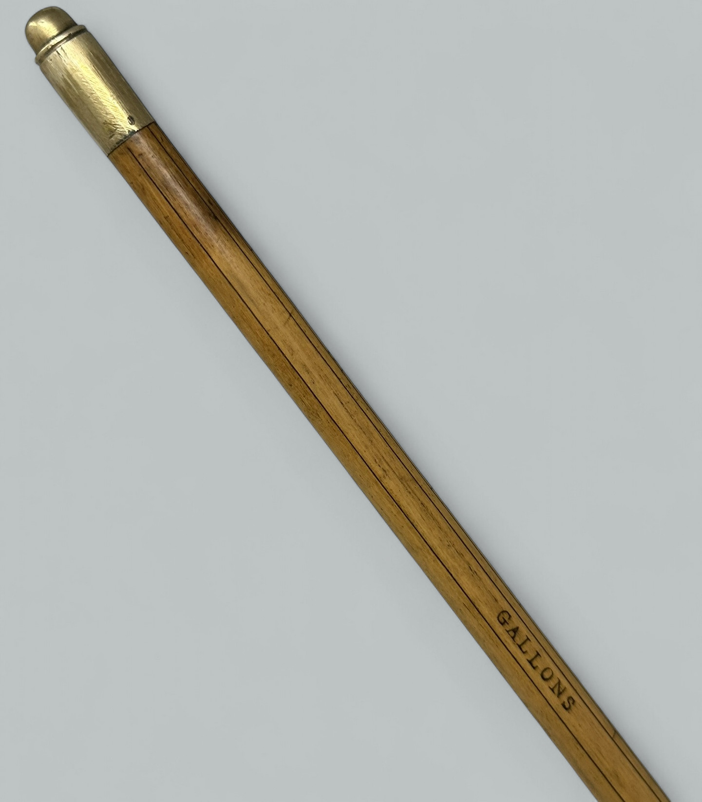 125. Antique Gentlemans Ladys Gadget Measuring English Bamboo Walking Stick Cane RARE - Image 13