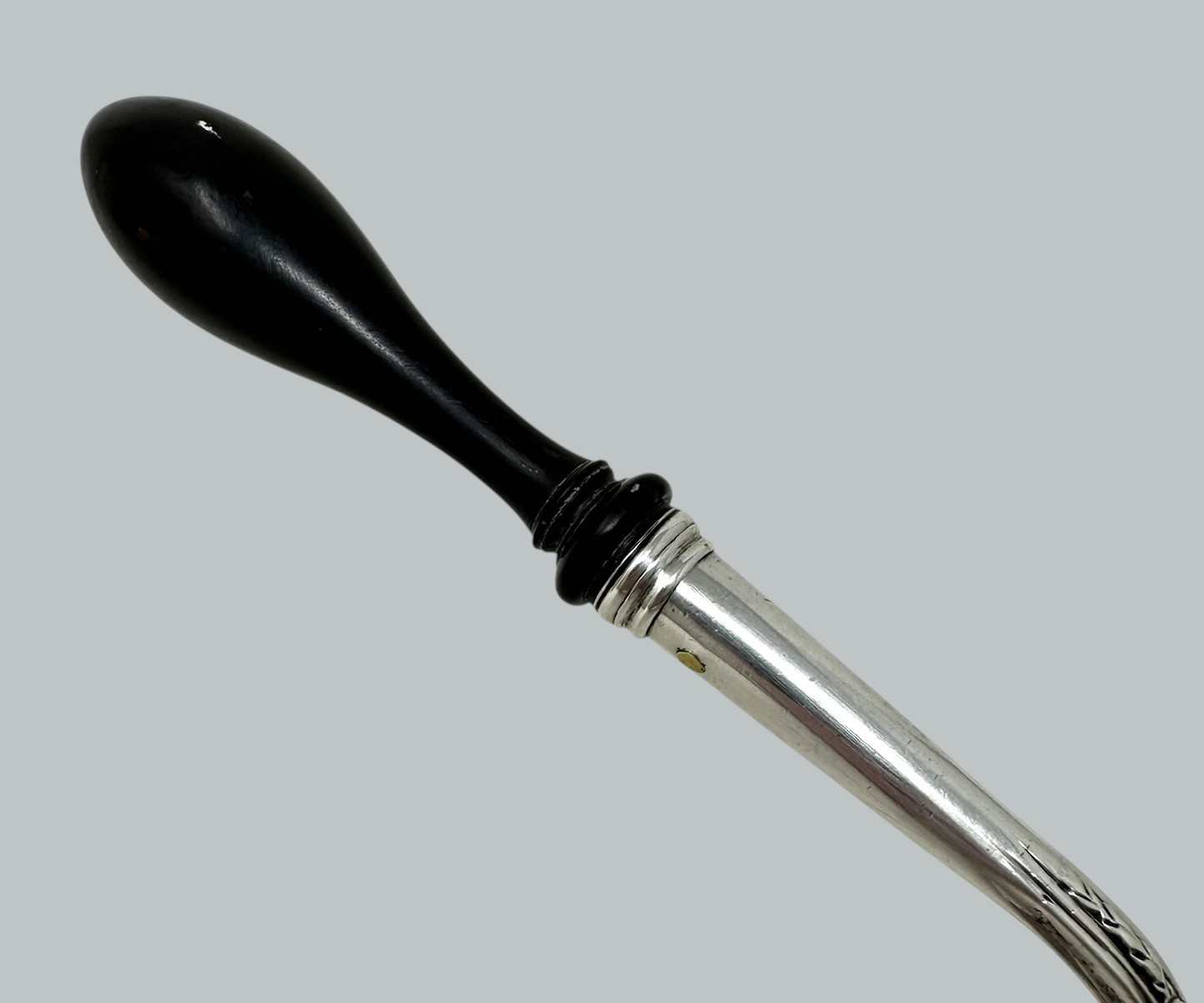 073. Antique English Georgian Sterling Silver Cake Fish Slice Trowel 1765 18th Century - Image 9